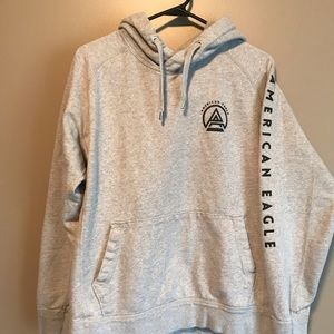 Men’s American Eagle medium grey hoodie